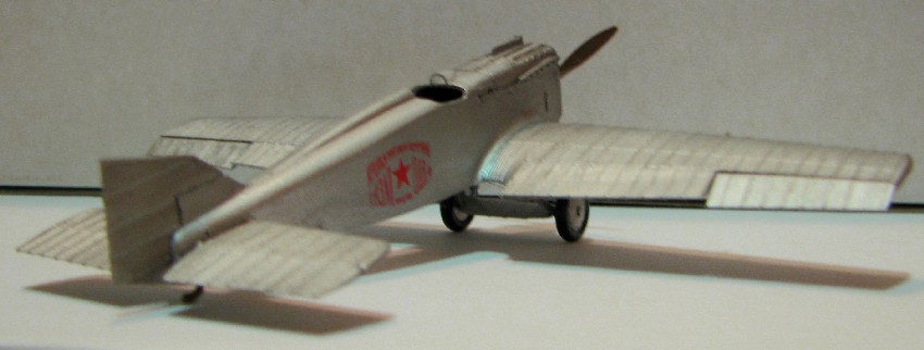 ОКБ Поликарпова. Поликарпов И-1 (ИЛ-400б) — первый советский цельно-металлический моноплан истребитель