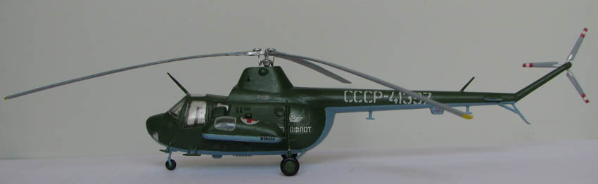 ОКБ Миля. Ми-1. Санитарный Советский многоцелевой вертолёт