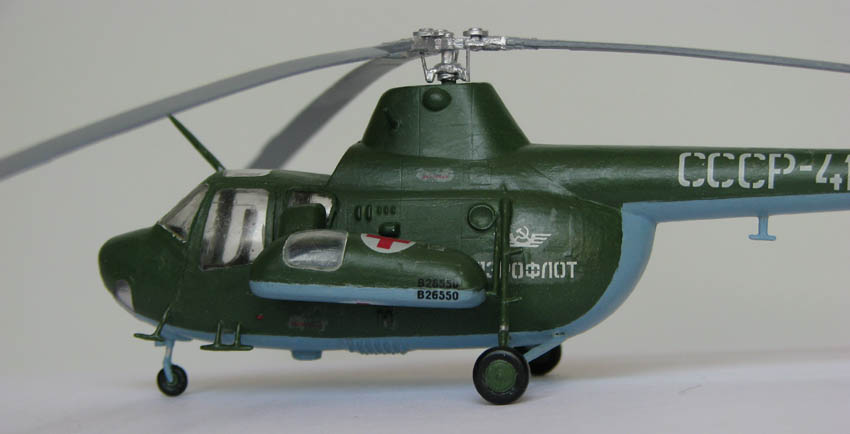 ОКБ Миля. Ми-1. Санитарный Советский многоцелевой вертолёт